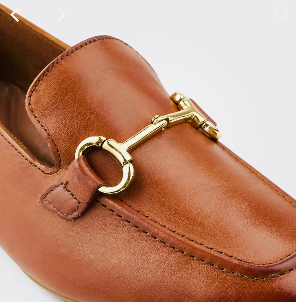 Paul Green cognac loafers - Melissakshoes