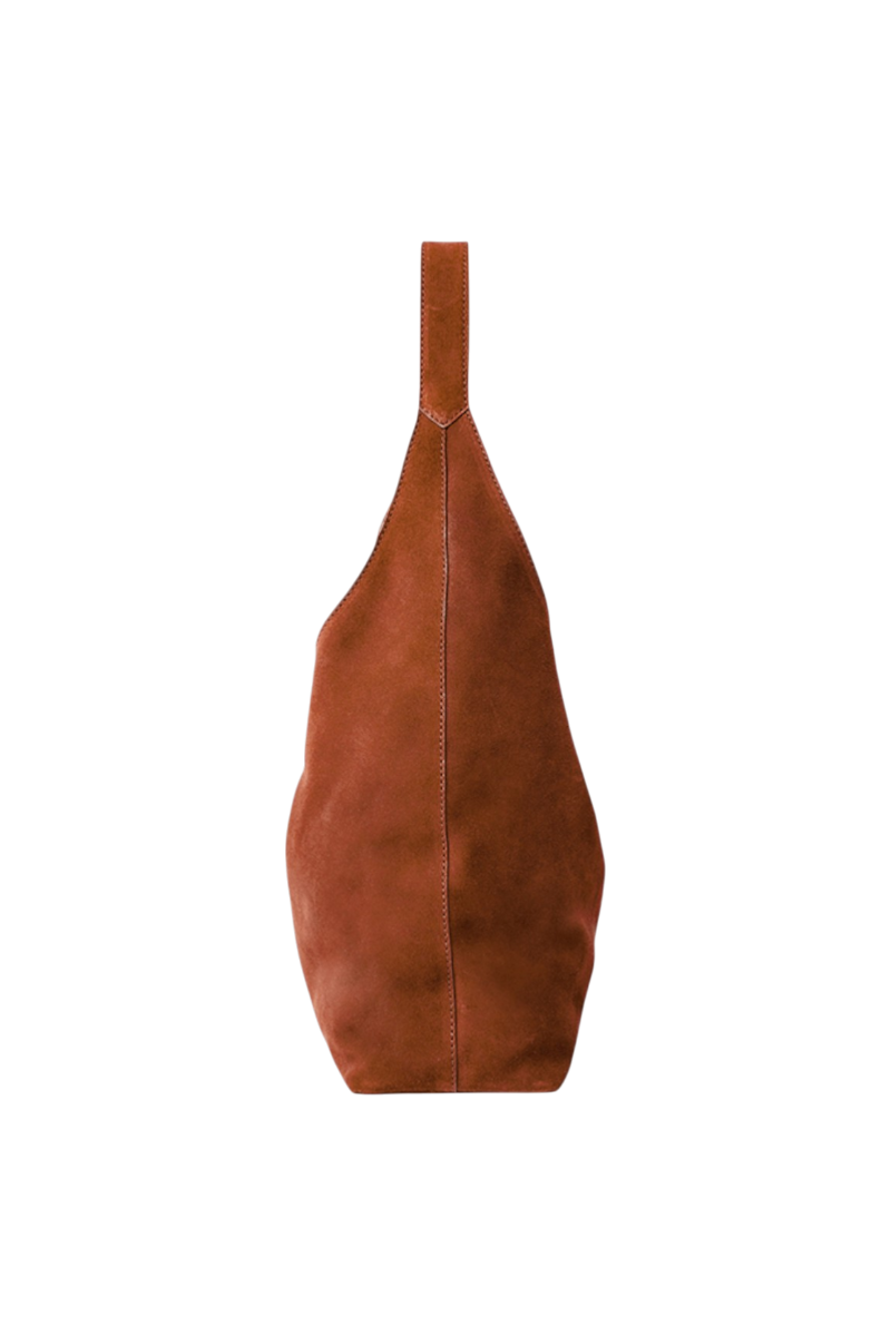 Alēo toffee suede hobo style shopper