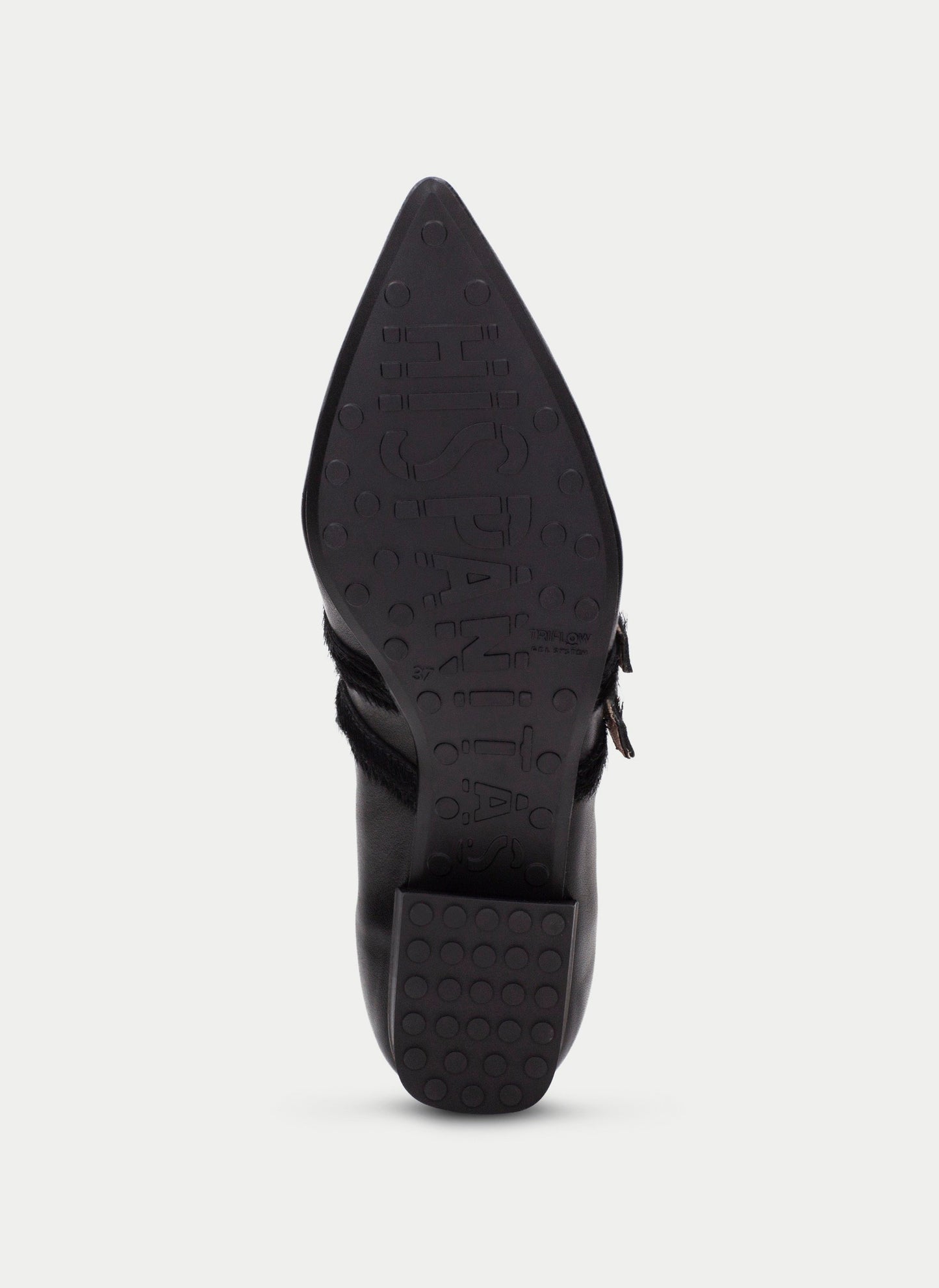 Hispanitas black strappy ballet flat