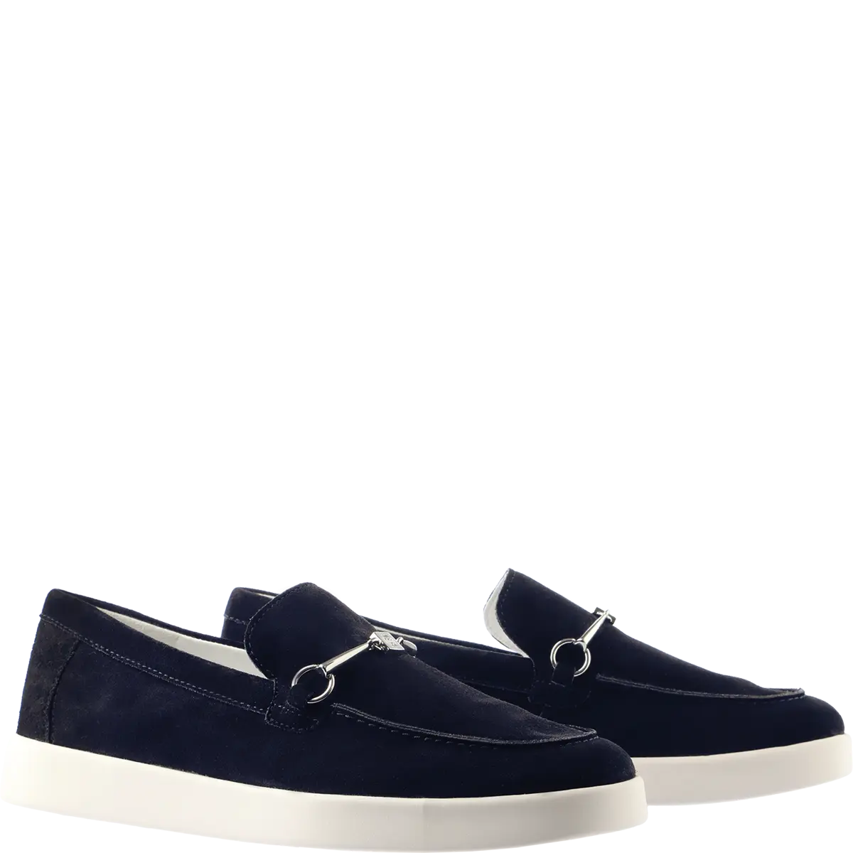 Hōgl navy suede loafers - Melissakshoes