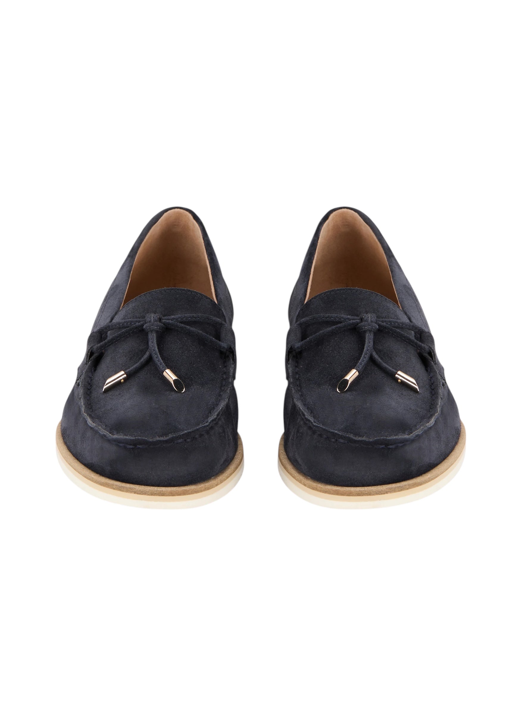 Paul Green navy suede loafers - Melissakshoes