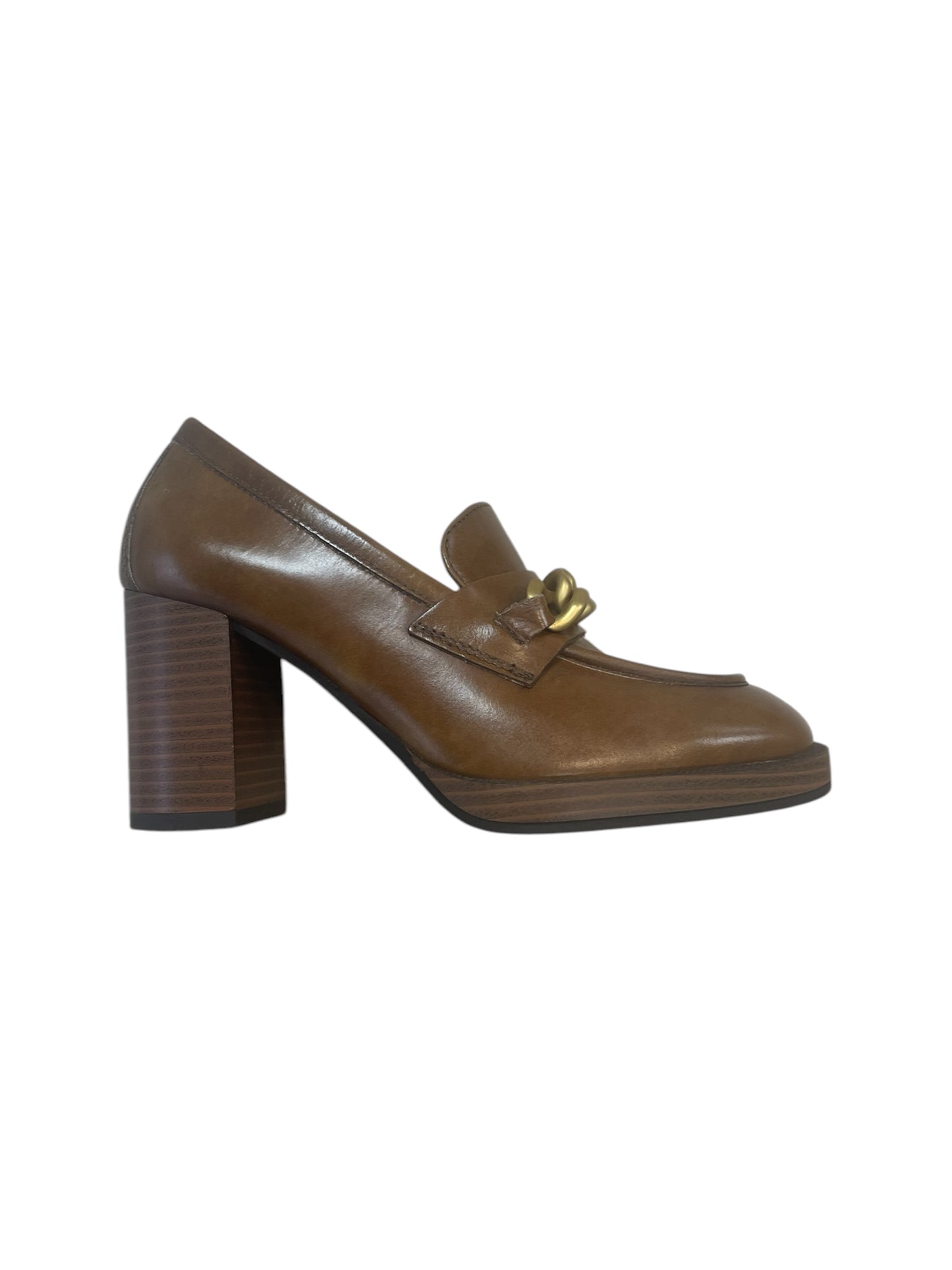Neeogiardini tan leather shoes