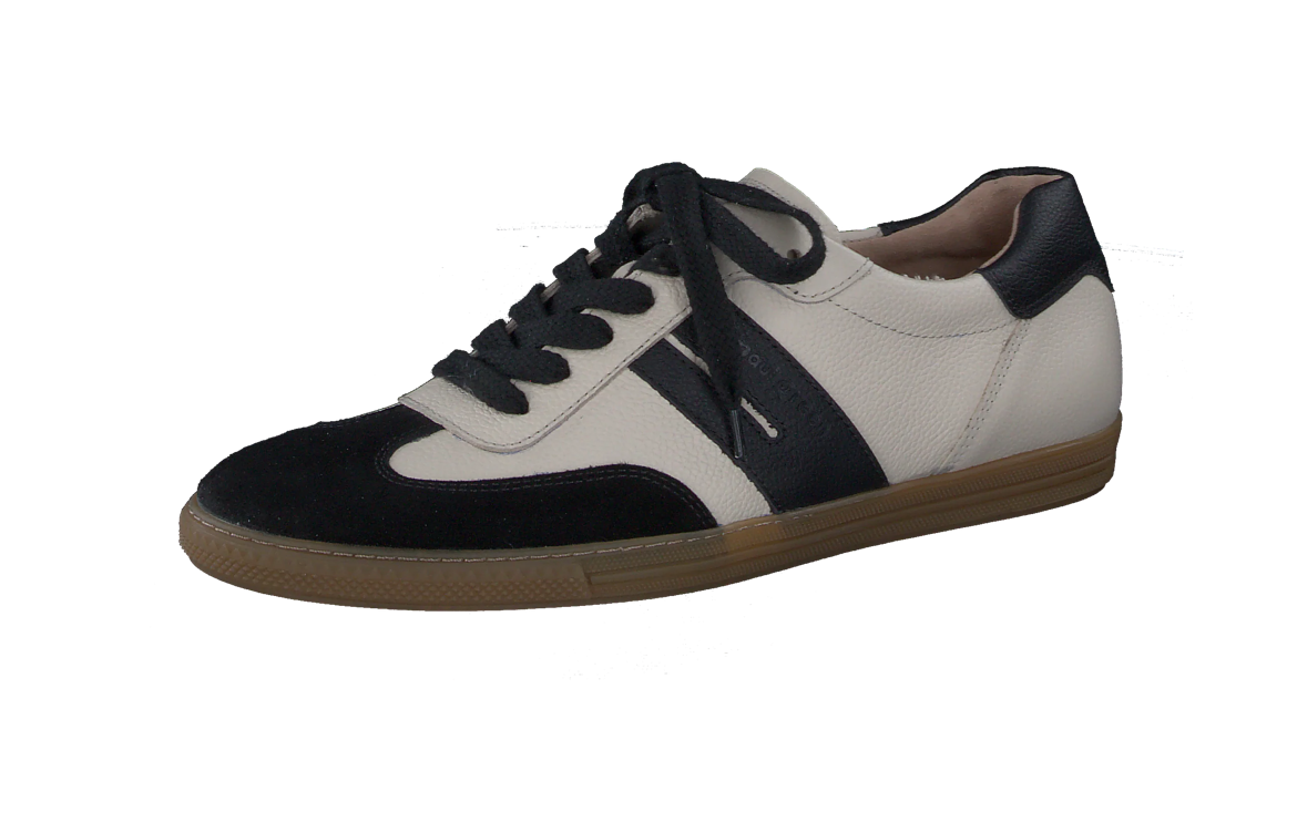 Paul Green beige and black sneaker - Melissakshoes