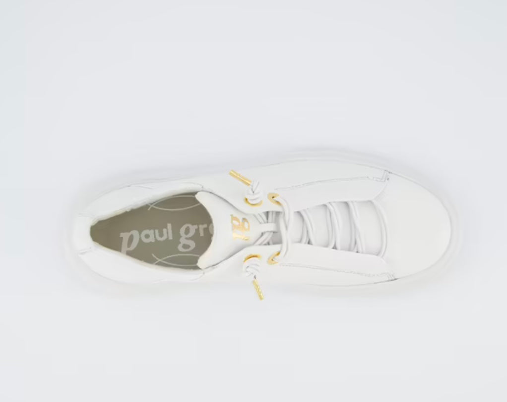 Paul Green white leather sneaker
