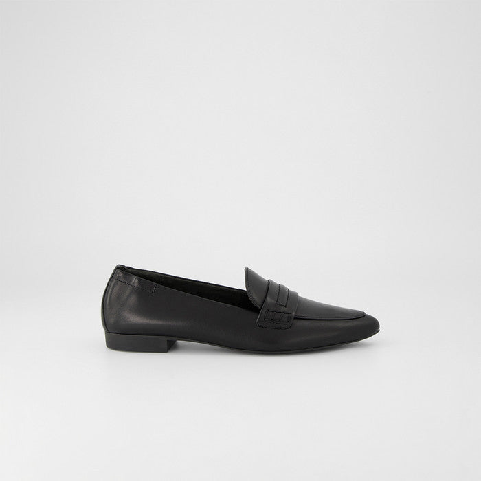Paul Green black leather loafers