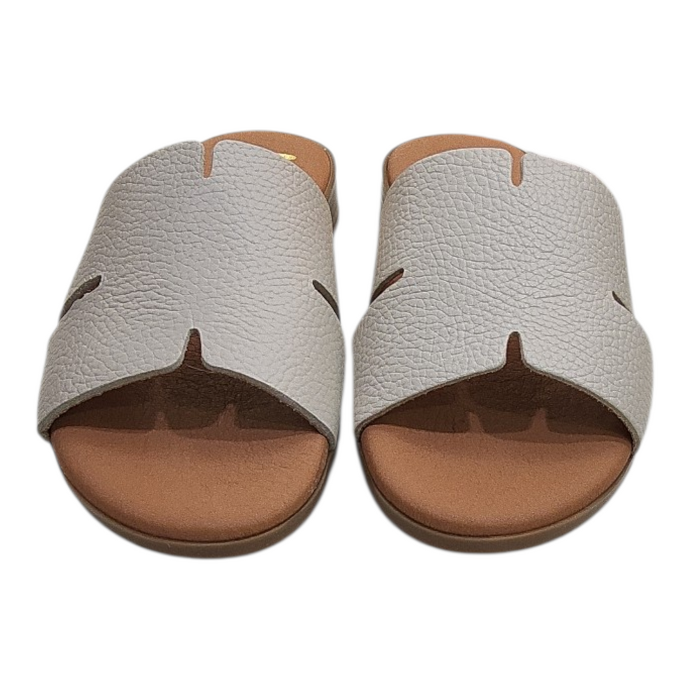 Marila cream leather mules - Melissakshoes