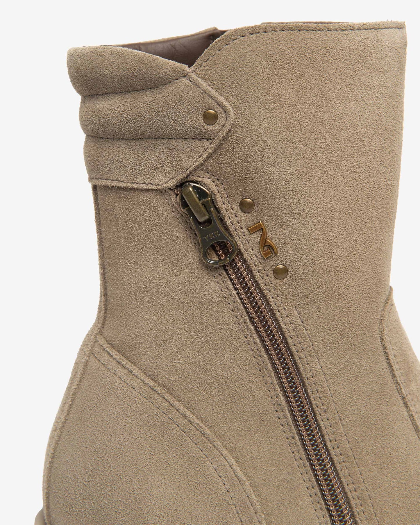 NeroGiardini beige platform ankle boots - Melissakshoes