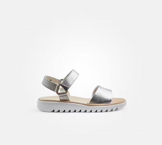 Paul Green silver leather sandals