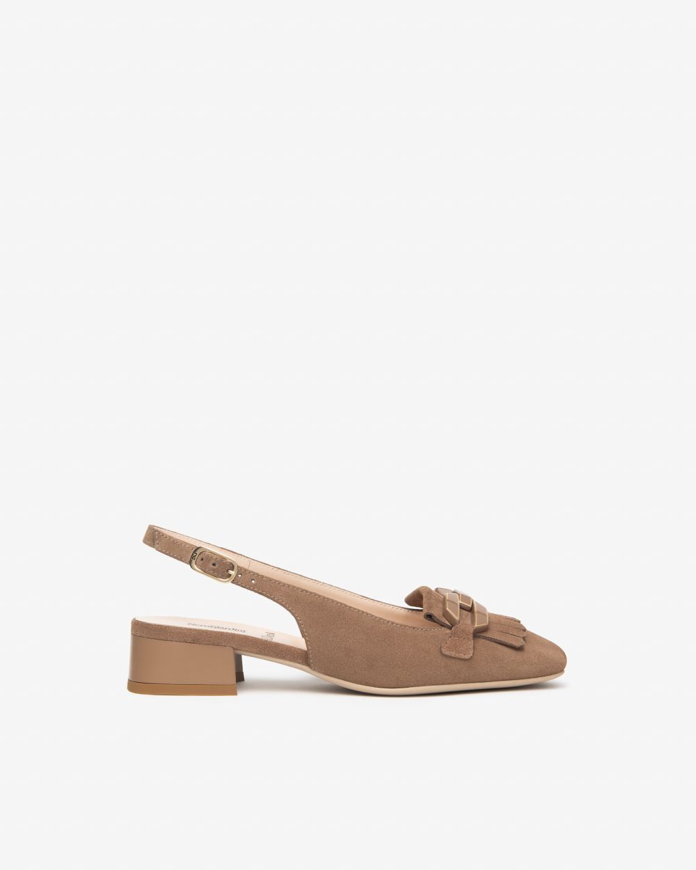 NeroGiardini brown suede slingbacks - Melissakshoes