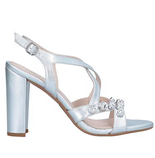 Marian silver sandals