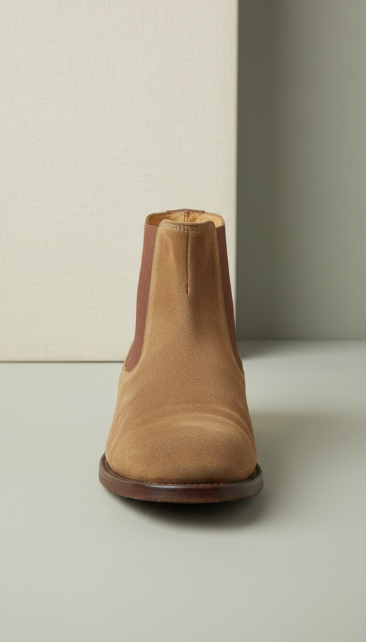Antique Suede Chelsea Boot