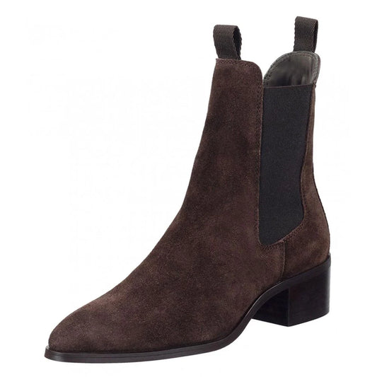 GANT
St Broomly Dark Brown suede pull up boot