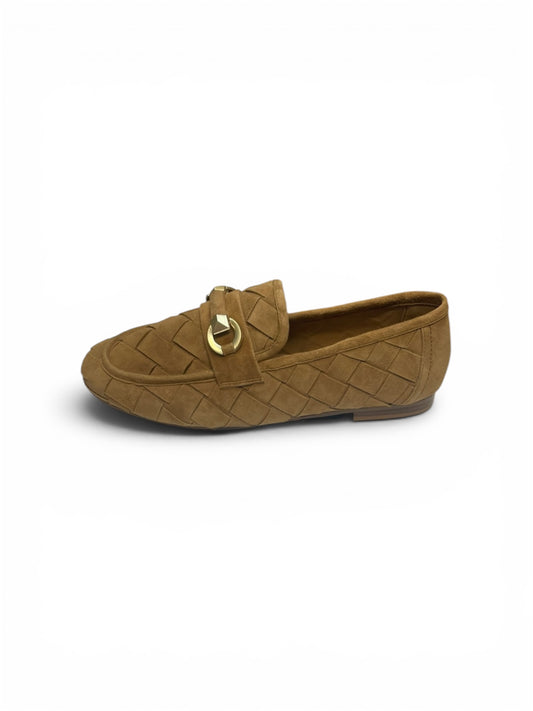 Pedro Anton tan suede loafers