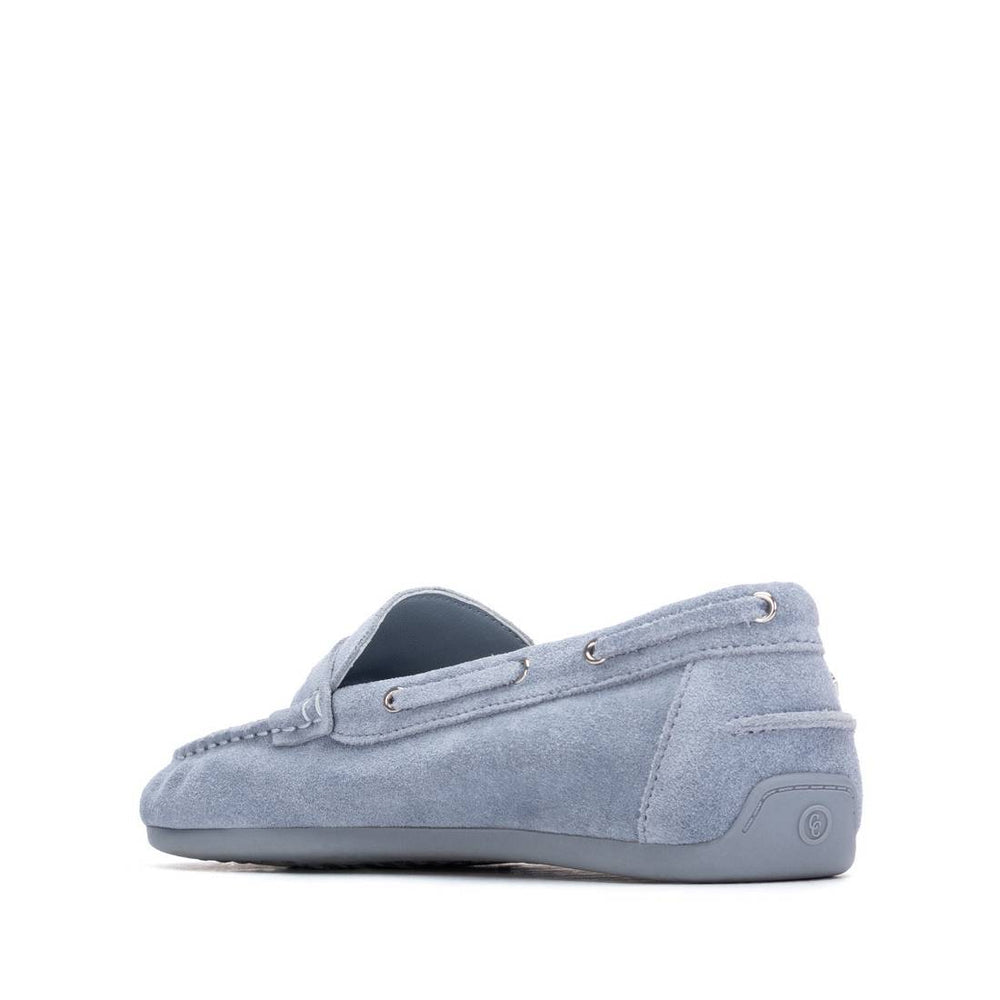 Carmela blue suede loafers - Melissakshoes