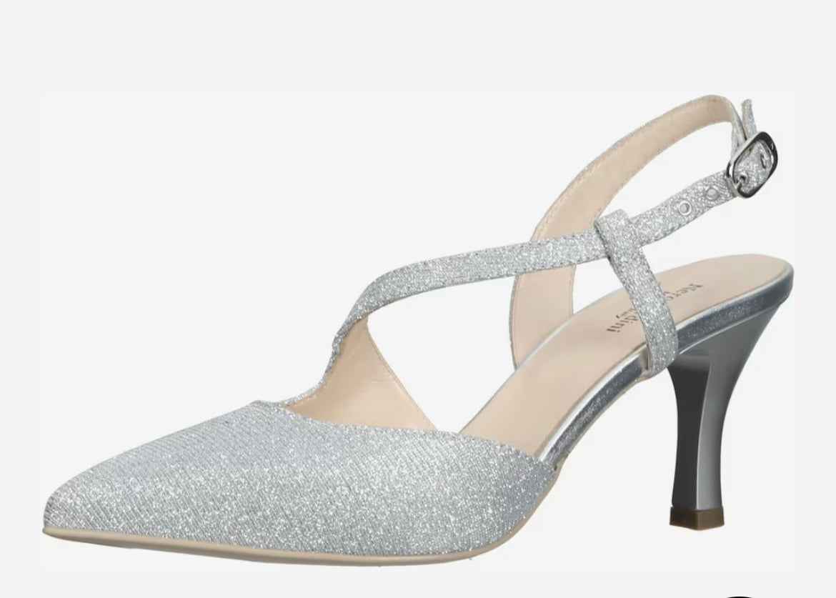 NeroGiardini silver heeled pumps