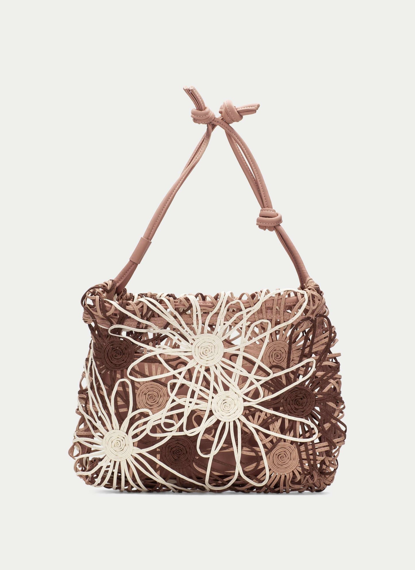 Hispanitas naturales floral shoulder handbag