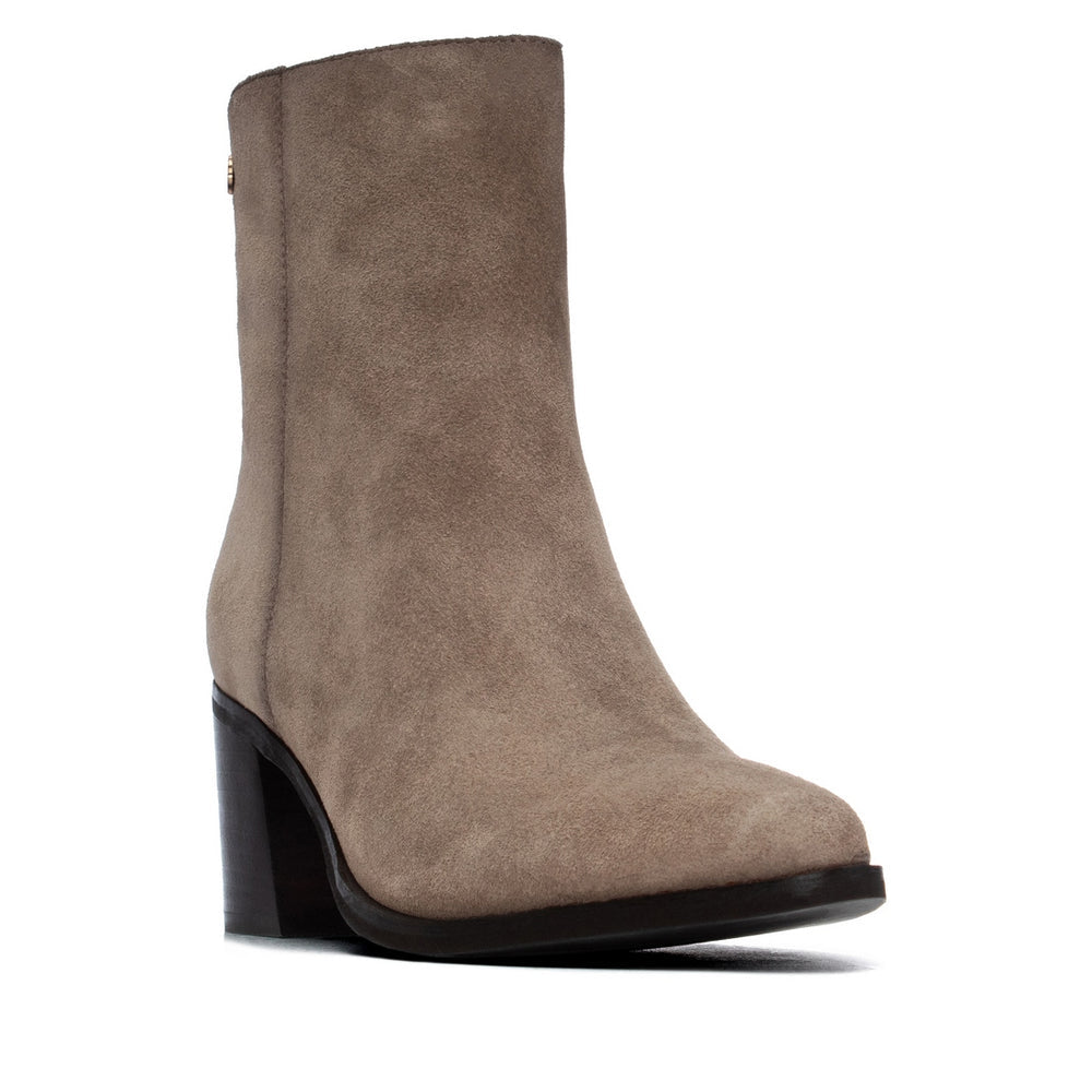 Carmela suede taupe ankle boots