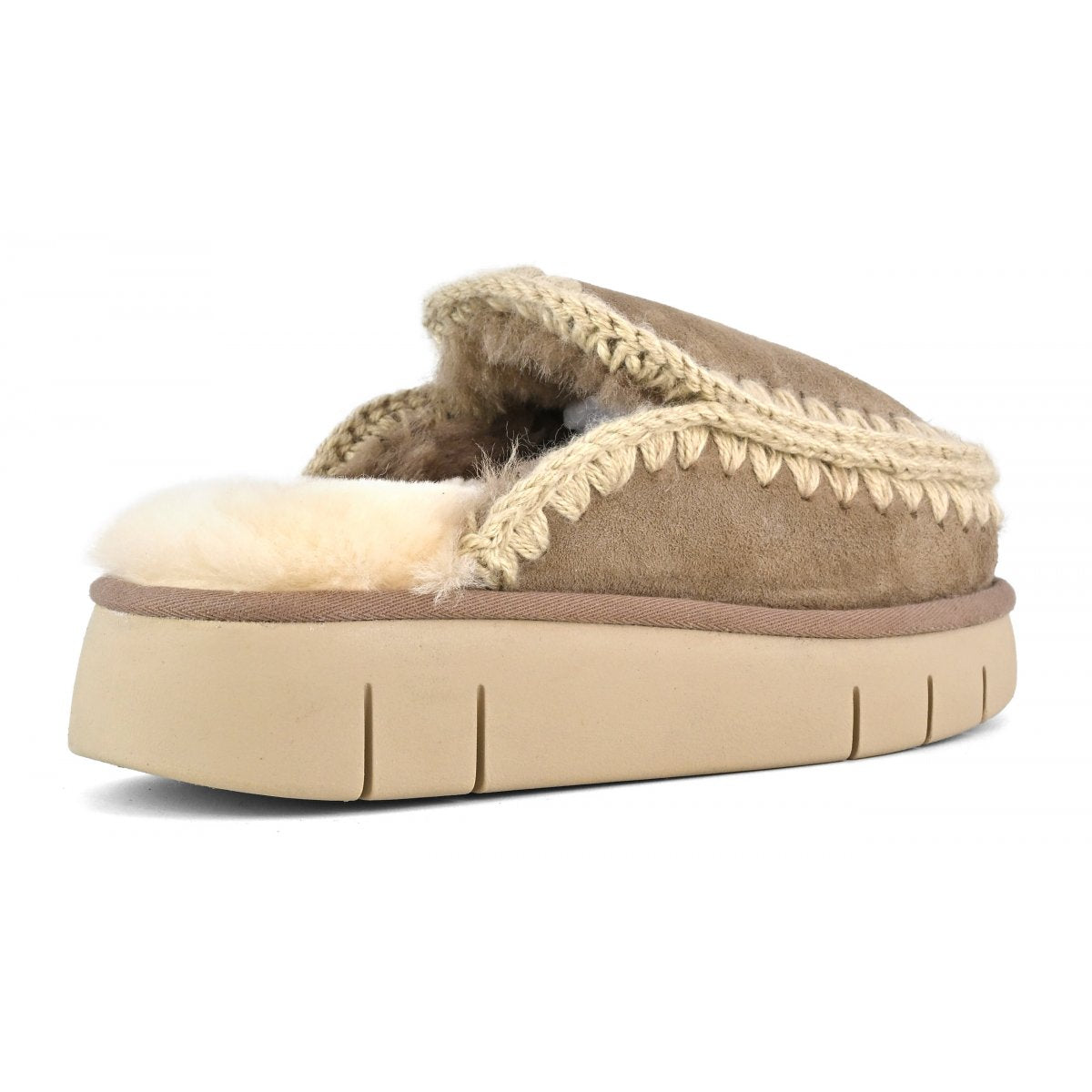 Mou bounce sheepskin slippers