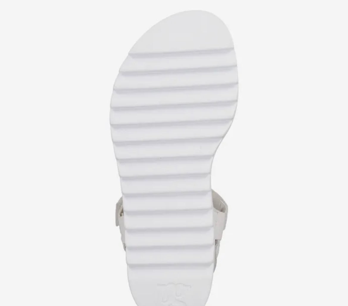 Paul Green super soft white leather sandal