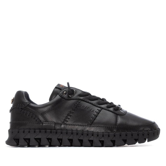 Carmela black leather sneakers