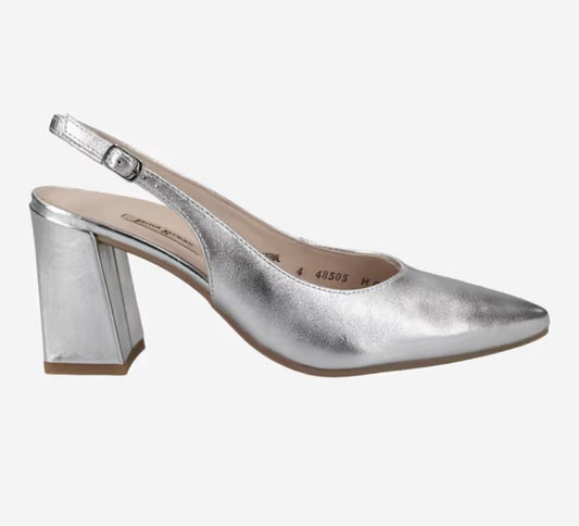 Paul green silver sandals