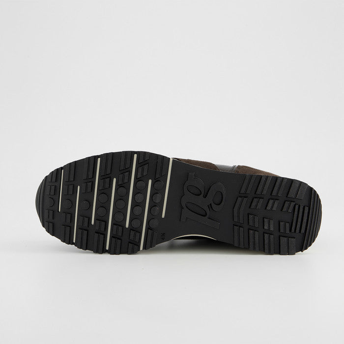 Paul Green brown suede and leather sneakers