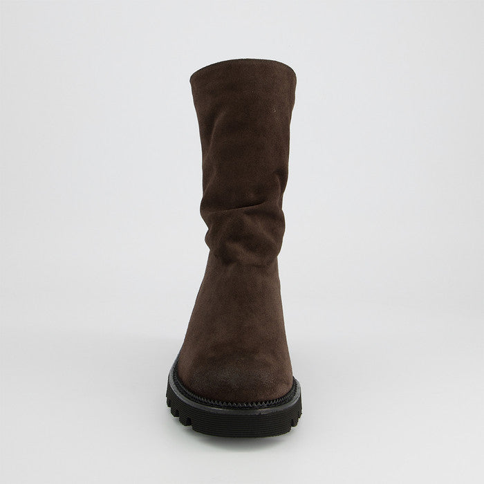 Paul Green brown suede ankle boots