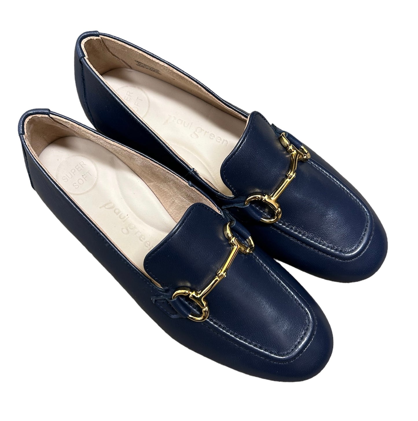 Paul Green navy leather loafer