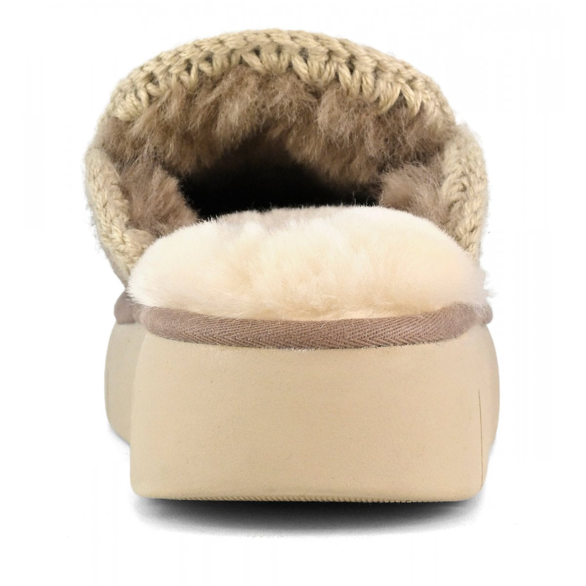 Mou bounce sheepskin slippers