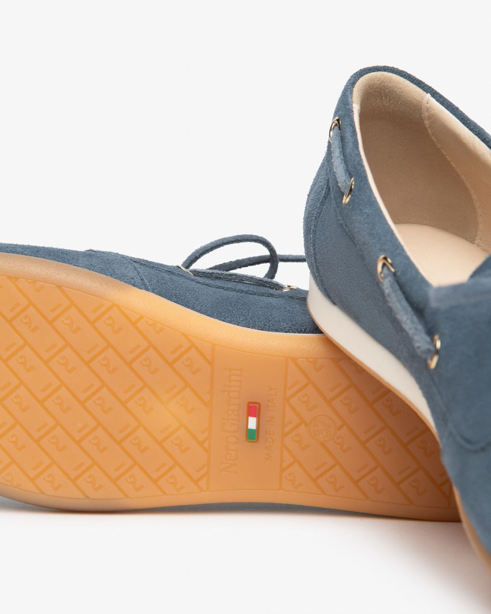 NeroGiardini blue suede loafers - Melissakshoes