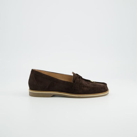Paul Green brown suede loafers - Melissakshoes