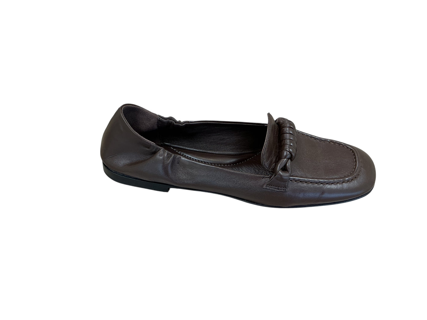 Pomme D’or chocolate brown leather loafer