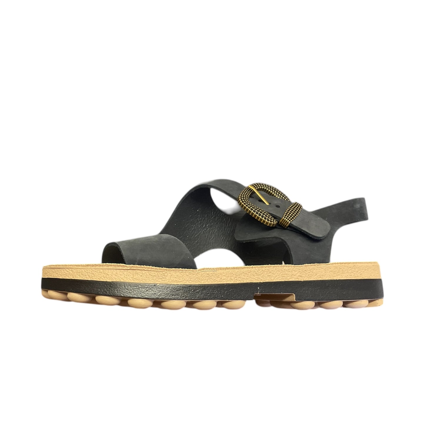 Fantasy sandals  black leather sandals