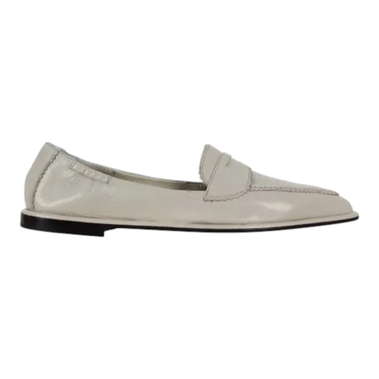 Pomme D’Or white leather loafers
