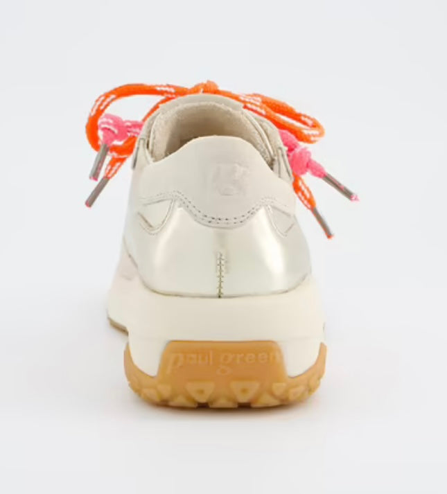 Paul green gold and beige sneakers