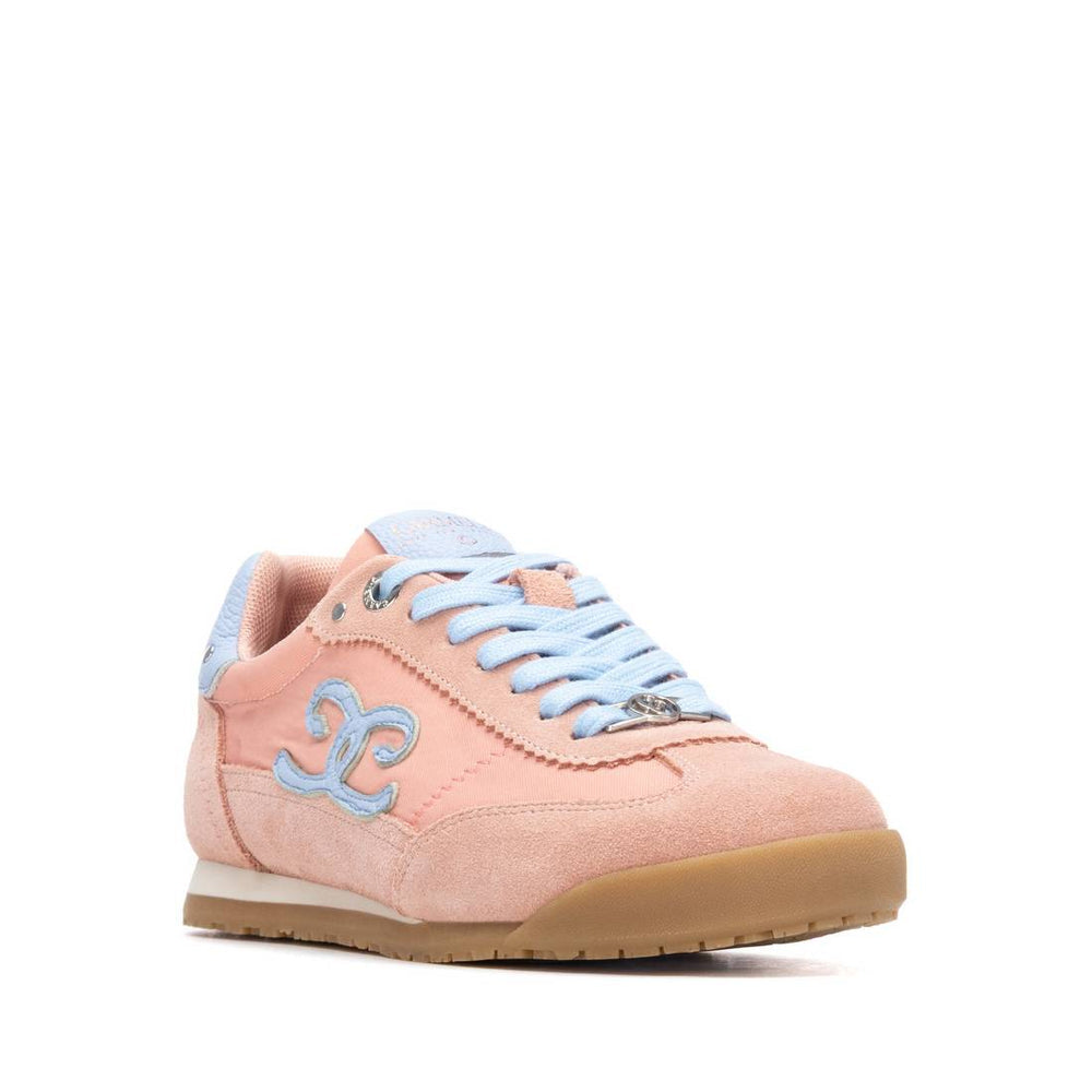 Carmela pink and blue suede sneakers - Melissakshoes