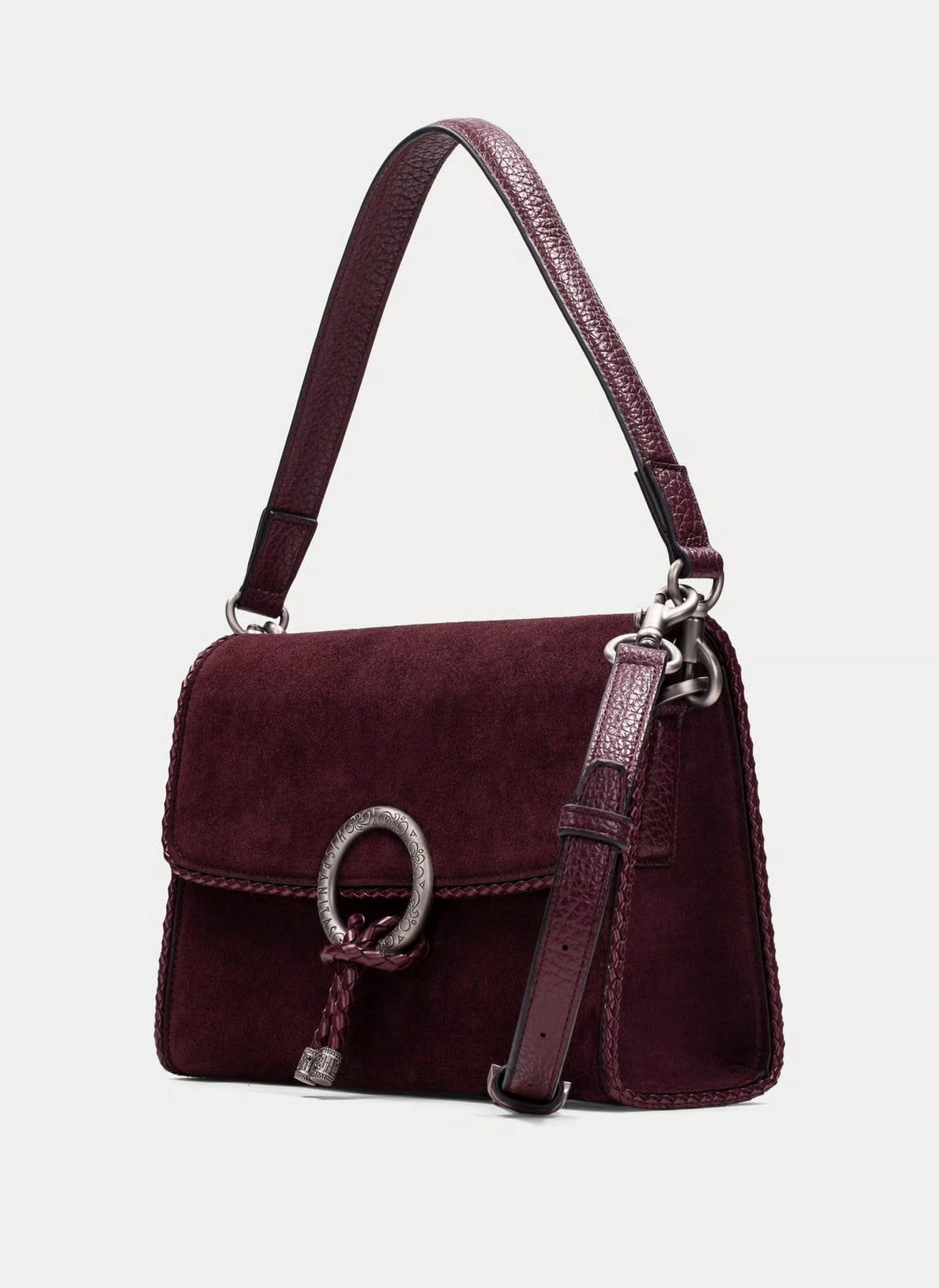 Hispanitas burgundy handbag