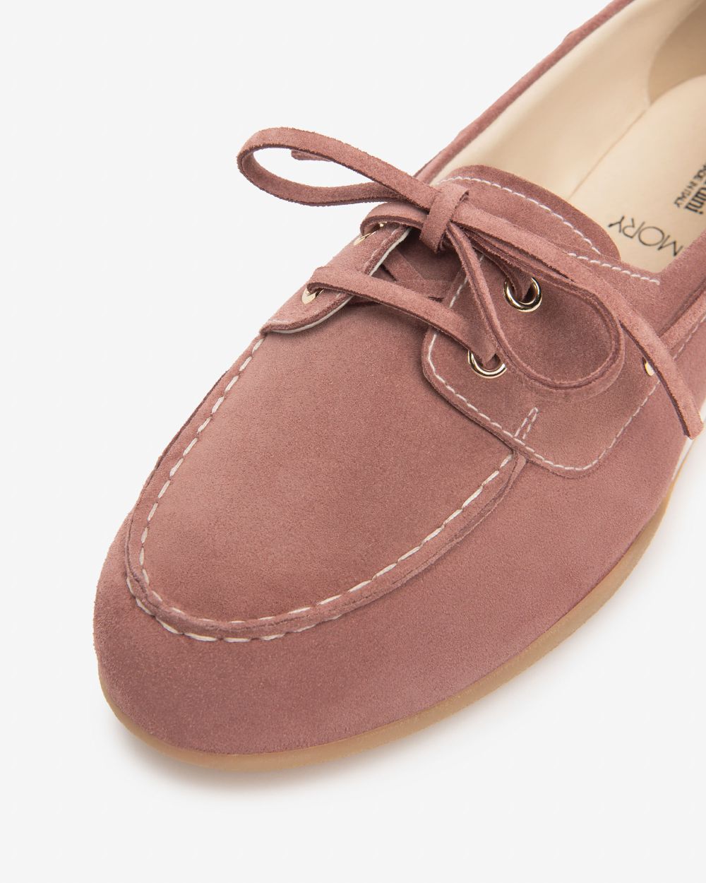 NeroGiardini dusty pink suede loafers - Melissakshoes