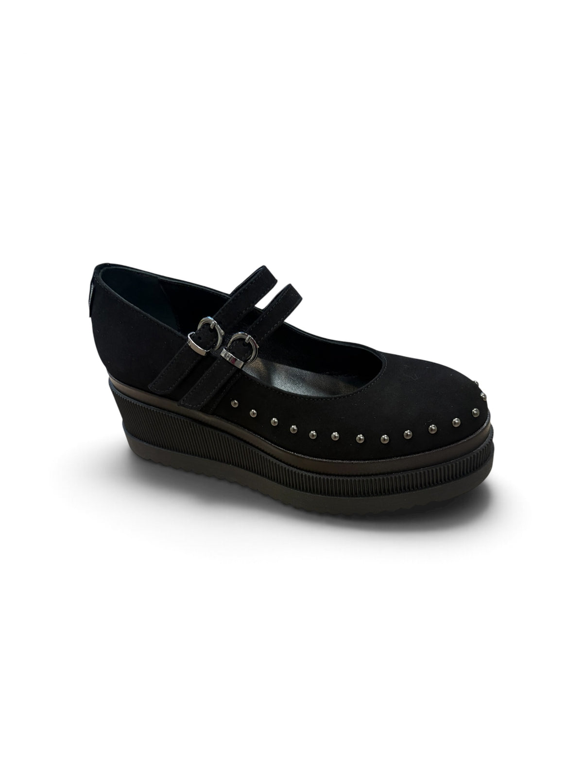 Marco Moreo black platform Mary Jane