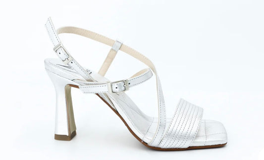 Marian silver leather sandals