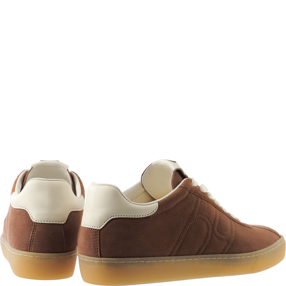 Hōgl tan suede sneakers - Melissakshoes