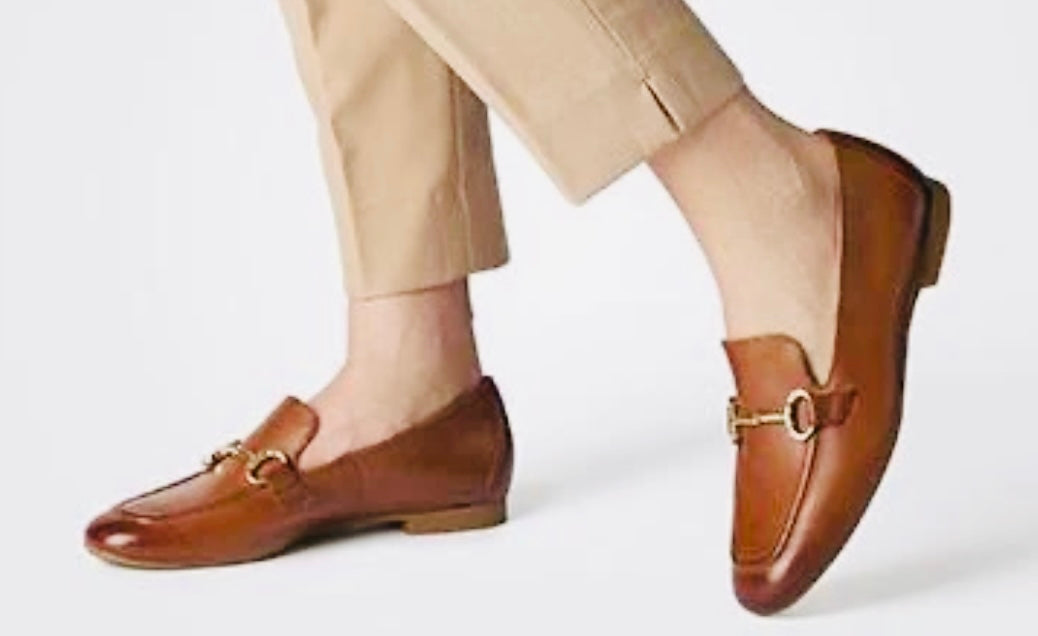 Paul Green cognac loafers - Melissakshoes