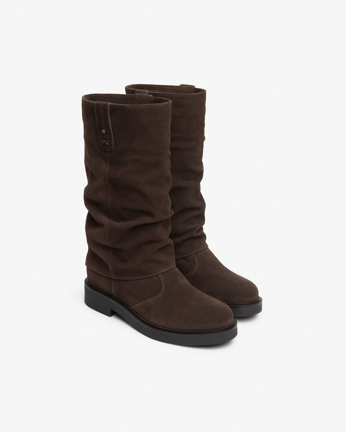 NeroGiardini brown suede boots