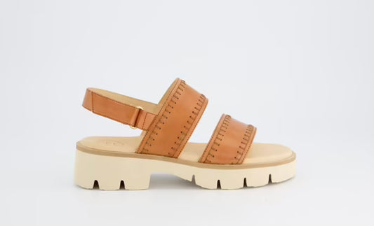 Paul Green tan leather sandals