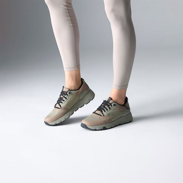 tenhaag green waterproof slip on sneaker
