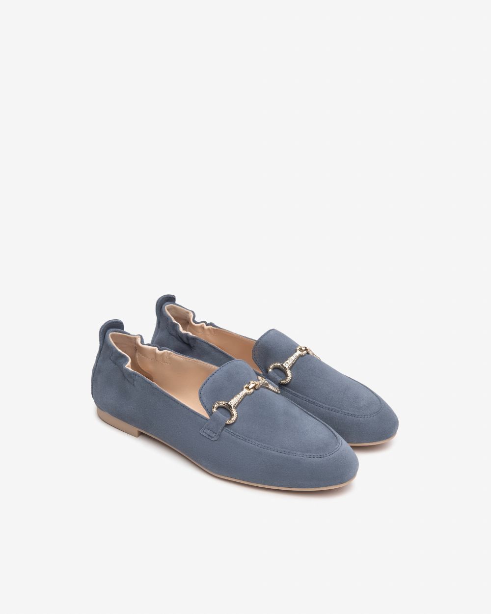 NeroGiardini blue suede loafers - Melissakshoes