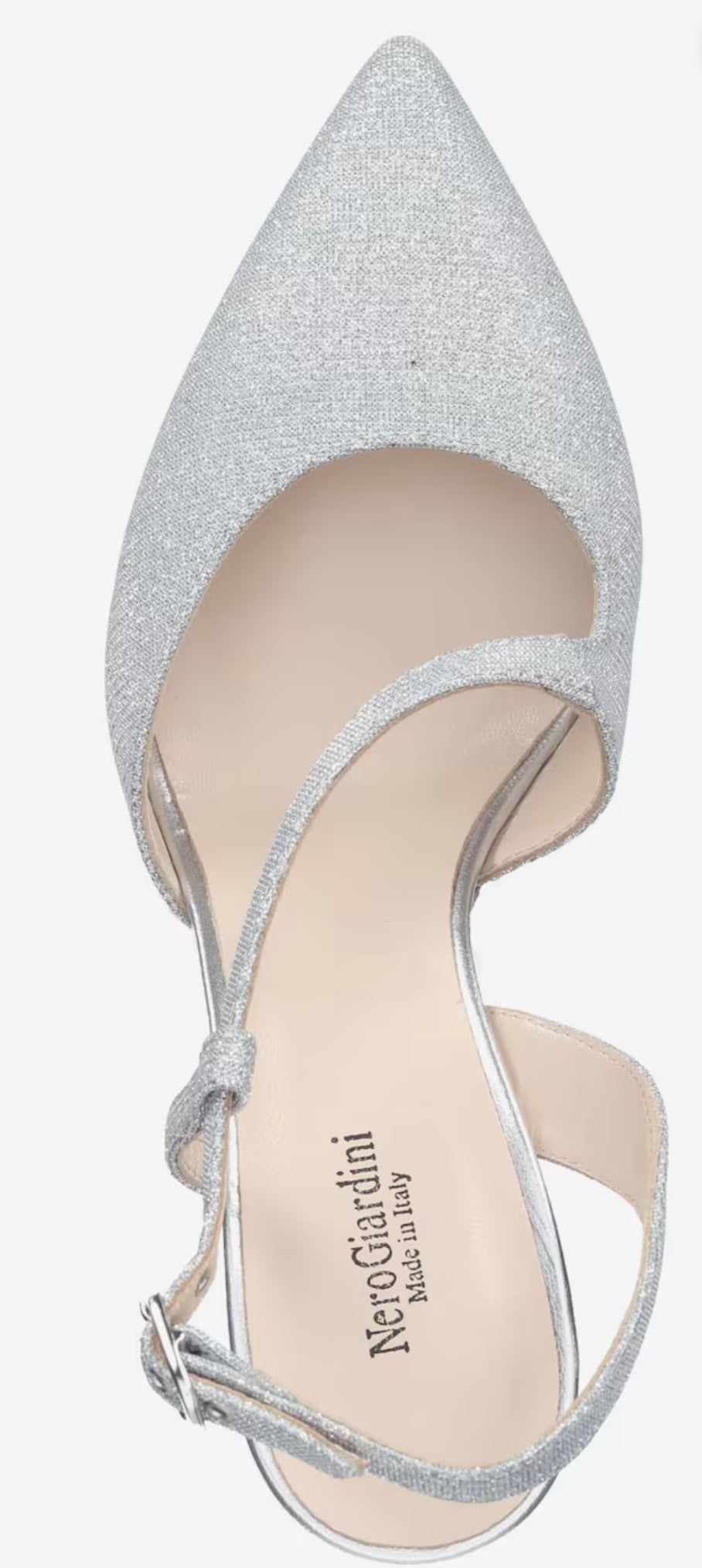 NeroGiardini silver heeled pumps
