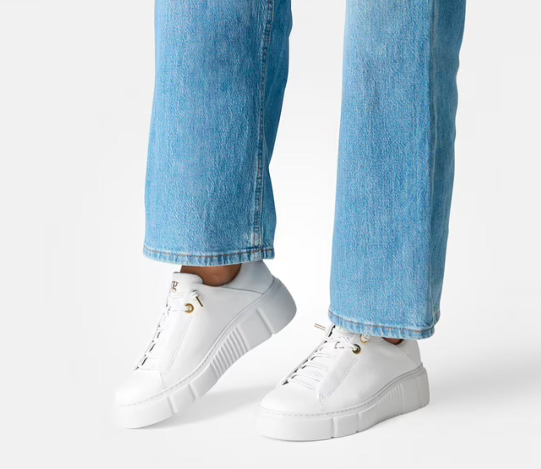 Paul Green white leather sneaker