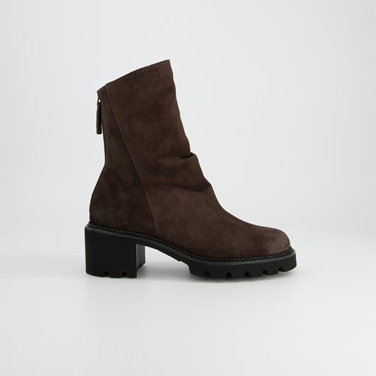 Paul Green brown suede ankle boots