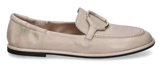Pomme D’or sand leather moccasins